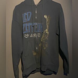 Vintage Led zeppelin Zip Up Hoodie